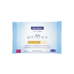 HARTMANN Sterillium 2in1 wipes – 1 Stück à 15 Tücher