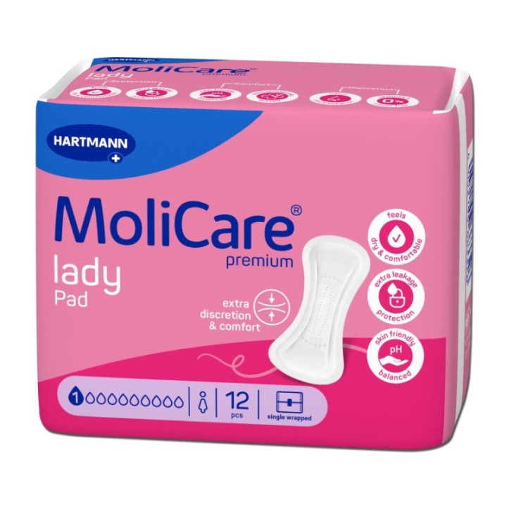 HARTMANN MoliCare premium lady Pad 1 Tropfen à 12 Stück