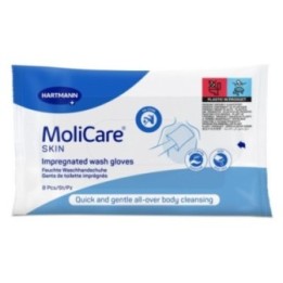 HARTMANN MoliCare Skin Feuchte Waschhandschuhe à 8 Stück