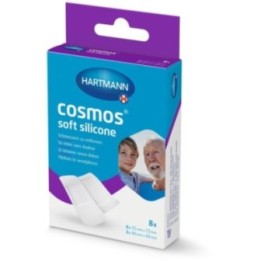 HARTMANN Cosmossoft silicone à 8 Pflasterstrips in 2 verschiedenen Größen