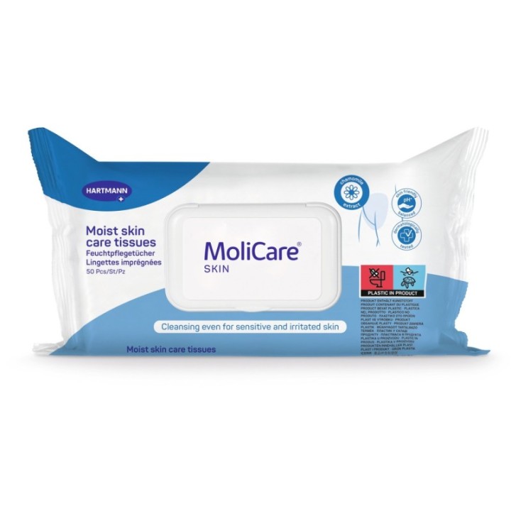 HARTMANN MoliCare Skin Feuchtpflegetücher à 50 Stück