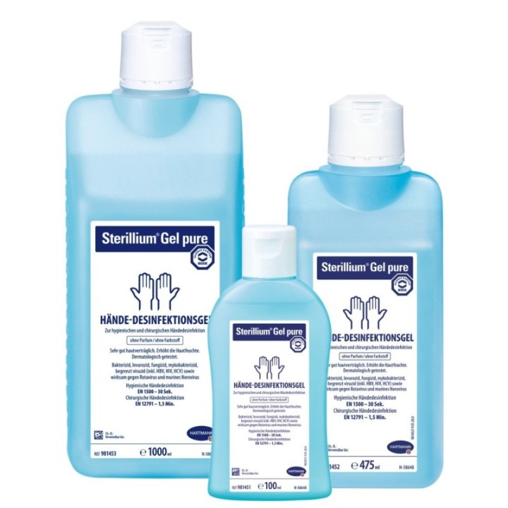 HARTMANN Sterillium gel pure – 1 Stück à 475 ml