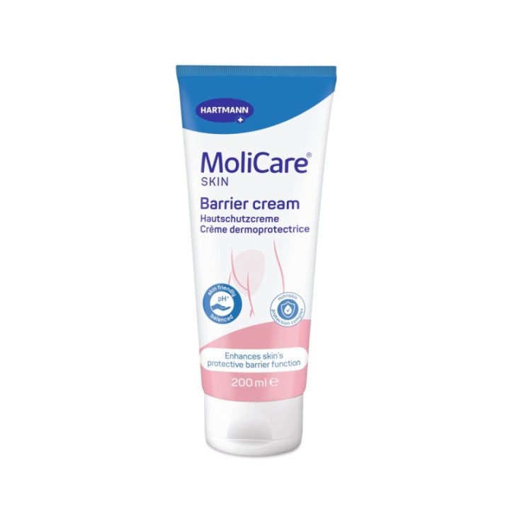HARTMANN MoliCare Skin Hautschutzcreme – 1 Tube à 200 ml
