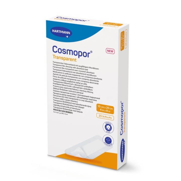 HARTMANN Cosmopor transparent à 5 Stück