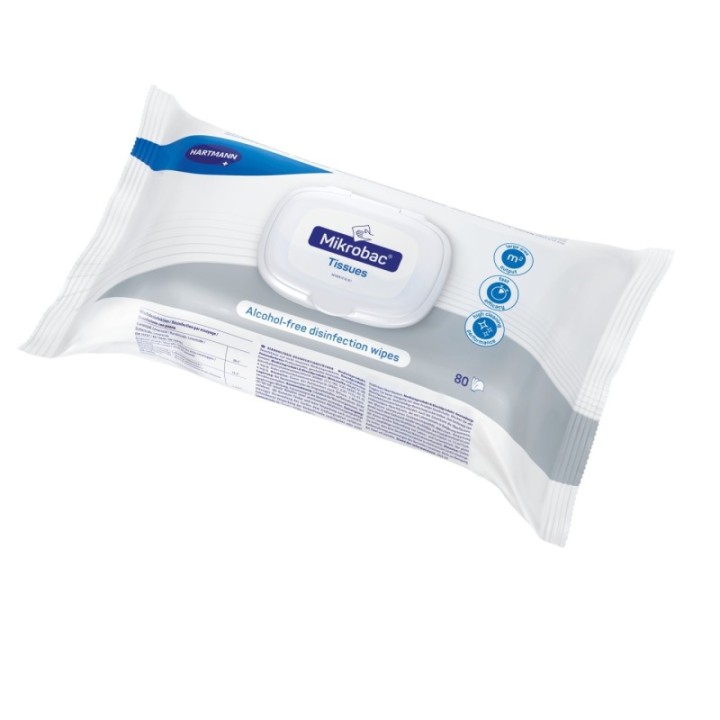 HARTMANN Mikrobac Tissues – 1 Stück à 80 Tücher