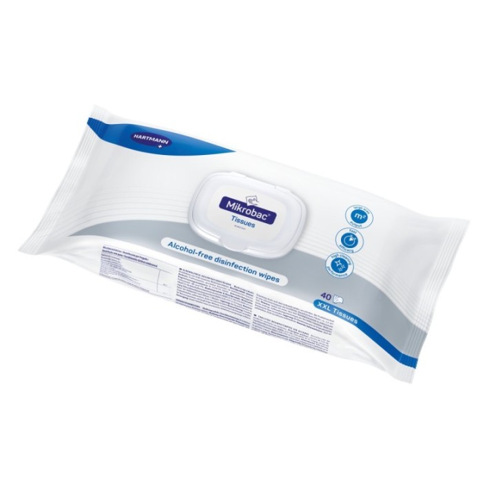HARTMANN Mikrobac Tissues – 1 Stück à 80 Tücher