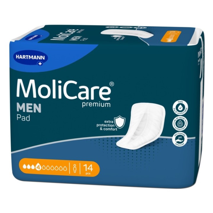 HARTMANN MoliCare premium MEN Pad 4 Tropfen à 14 Stück