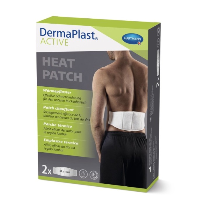 HARTMANN Dermaplast ACTIVE Heat Patch Rücken à 2 Stück pro Faltschachtel