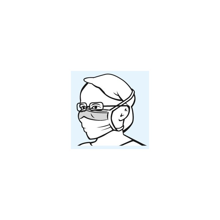 HARTMANN Foliodress mask Comfort Anti fogging ung à 50 Stück