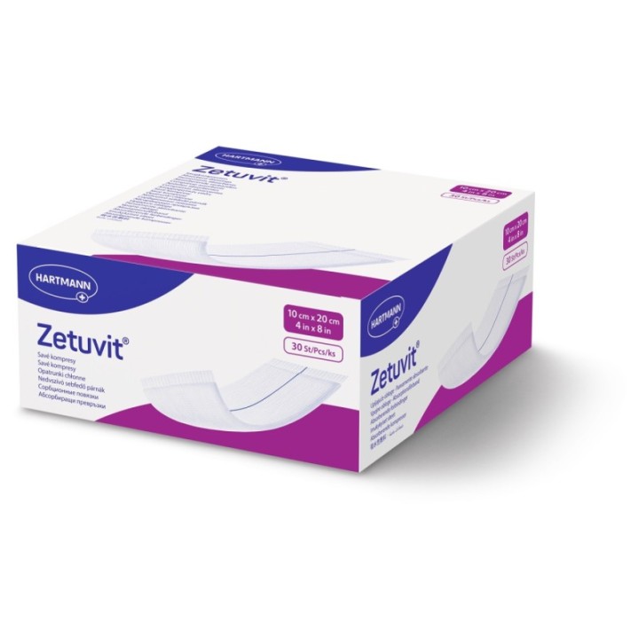 HARTMANN Zetuvit unsteril unsterile Saugkompresse à 30 Stück