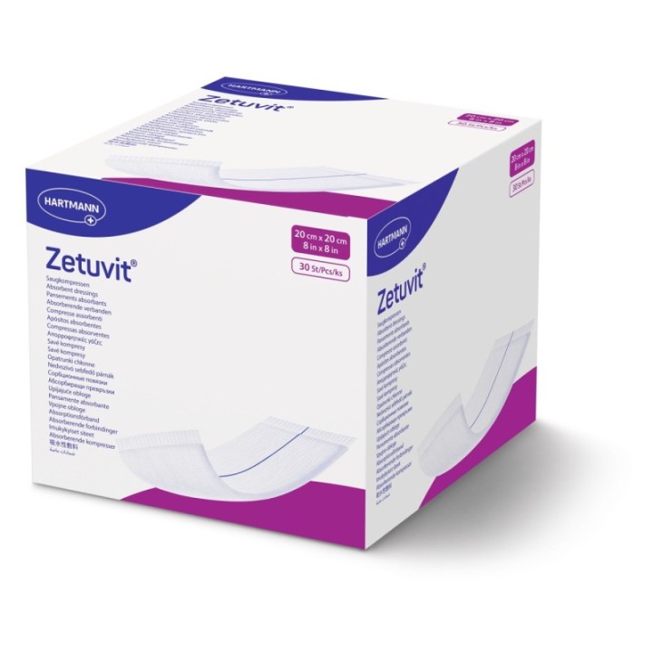 HARTMANN Zetuvit unsteril unsterile Saugkompresse à 30 Stück