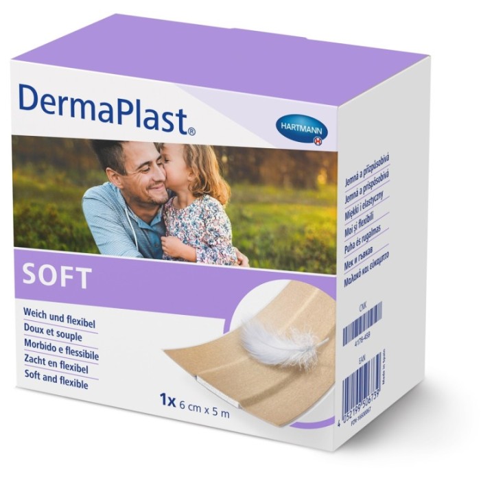 HARTMANN DermaPlast SOFT Wundpflaster à 1 Stück