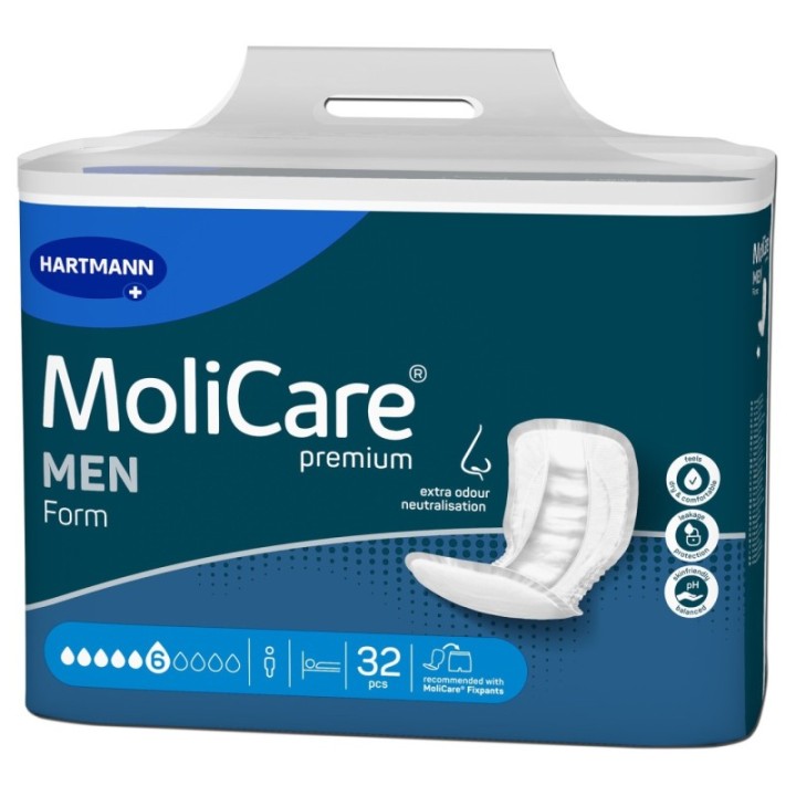 HARTMANN MoliCare premium Form MEN 6 Tropfen à 32 Stück