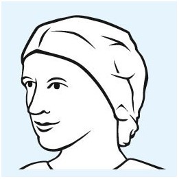 HARTMANN Foliodress Cap Comfort Form à 100 Stück