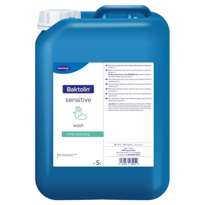 HARTMANN Baktolin sensitive – 1 Stück à 5 Liter