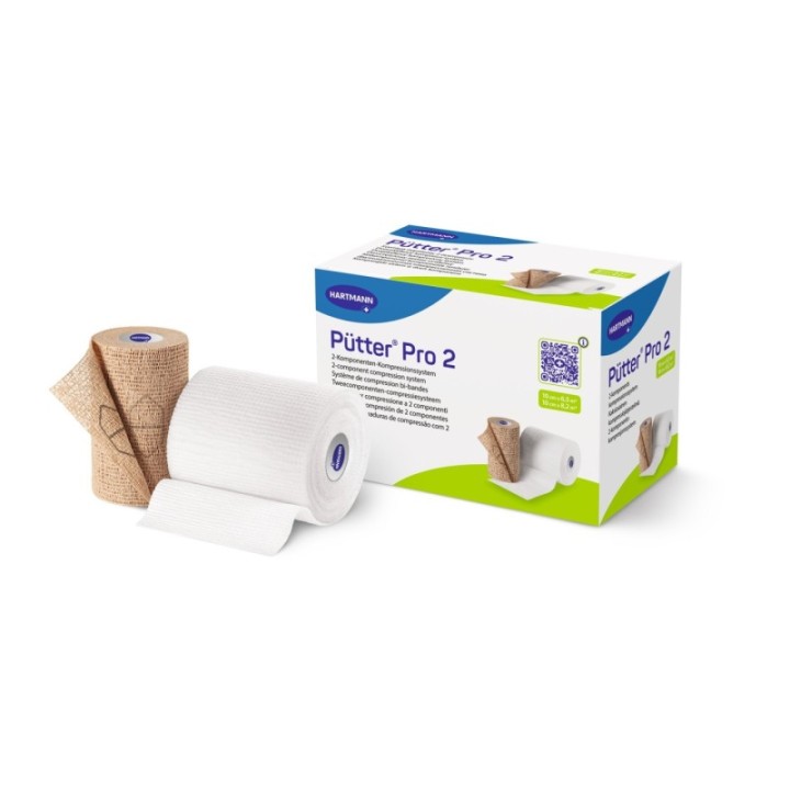 HARTMANN PütterPro 2 – 1 Polsterbinde ​1 Kompressionsbinde