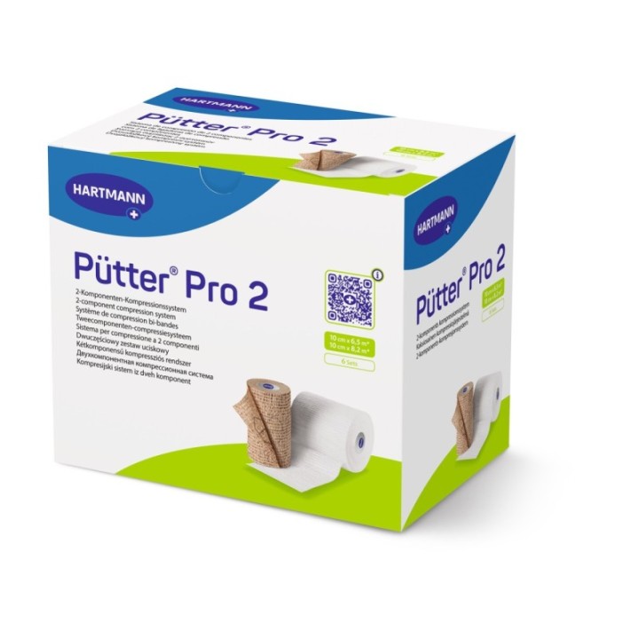 HARTMANN PütterPro 2 – 1 Polsterbinde ​1 Kompressionsbinde