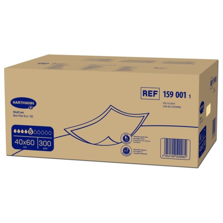 HARTMANN MoliCare Bed Mat Eco 5 Tropfen à 100 Stück