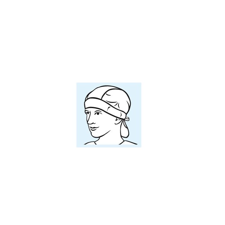 HARTMANN Foliodress Cap Comfort Bandana à 100 Stück