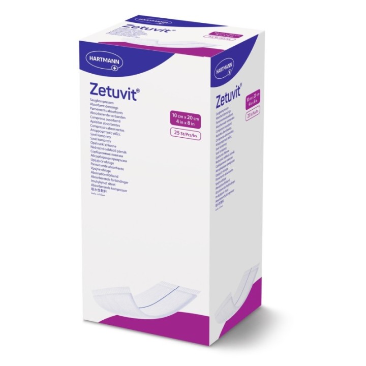 HARTMANN Zetuvit steril sterile Saugkompresse à 15 Stück
