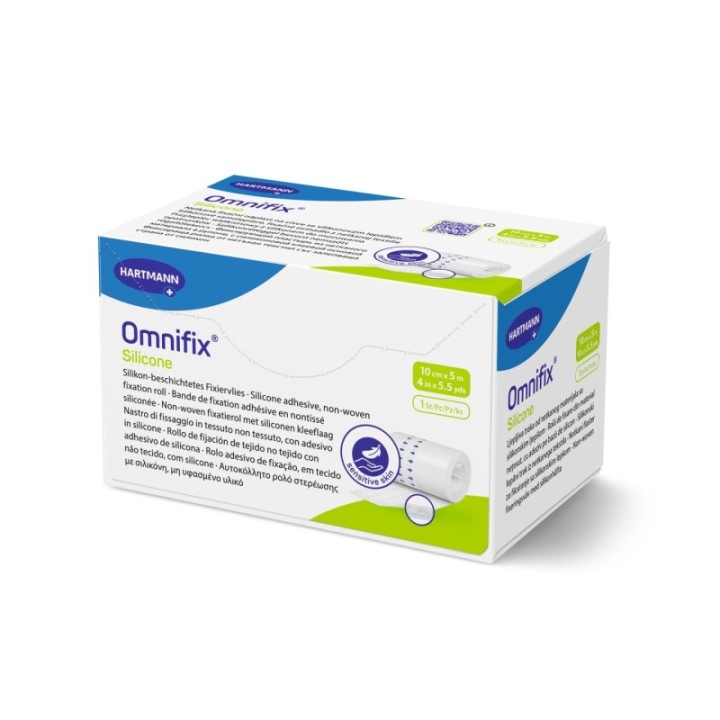 HARTMANN Omnifix silicone silikonbeschichtete Fixiervlies à 1 Rolle