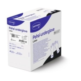 HARTMANN Peha-underglove Latex à 50 Paar