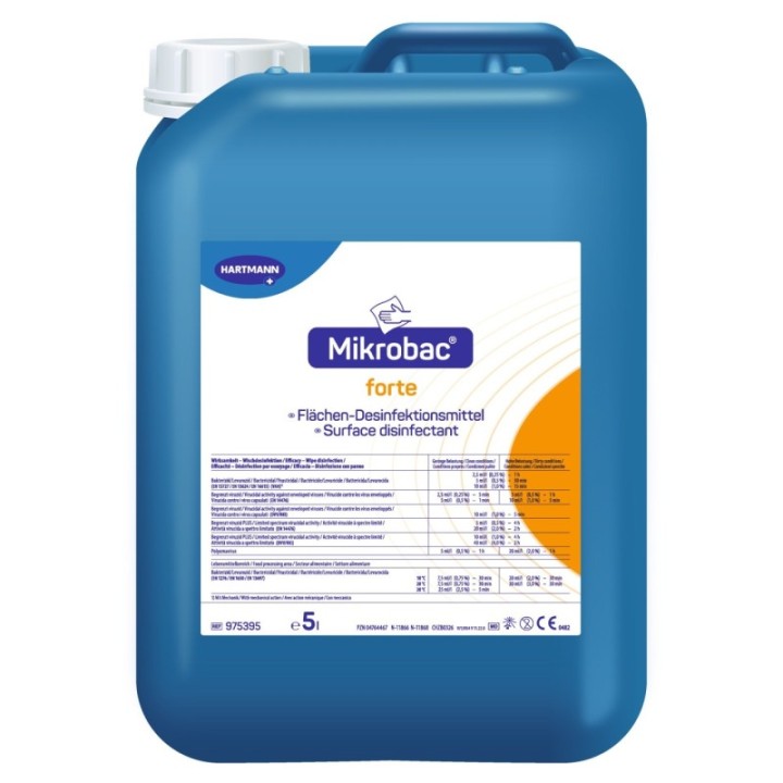 HARTMANN Mikrobac forte – 1 Stück à 5 Liter