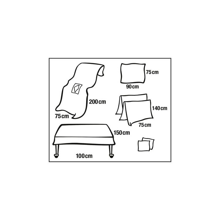 HARTMANN Foliodrape Protect Perineal-Set II ung à 5 Sets