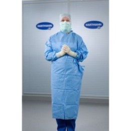 HARTMANN Foliodress Gown Blue Reinforced à 32 Stück