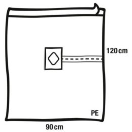 HARTMANN Foliodrape Epiduraltücher-/Anästhesietücher ung à 40 Stück