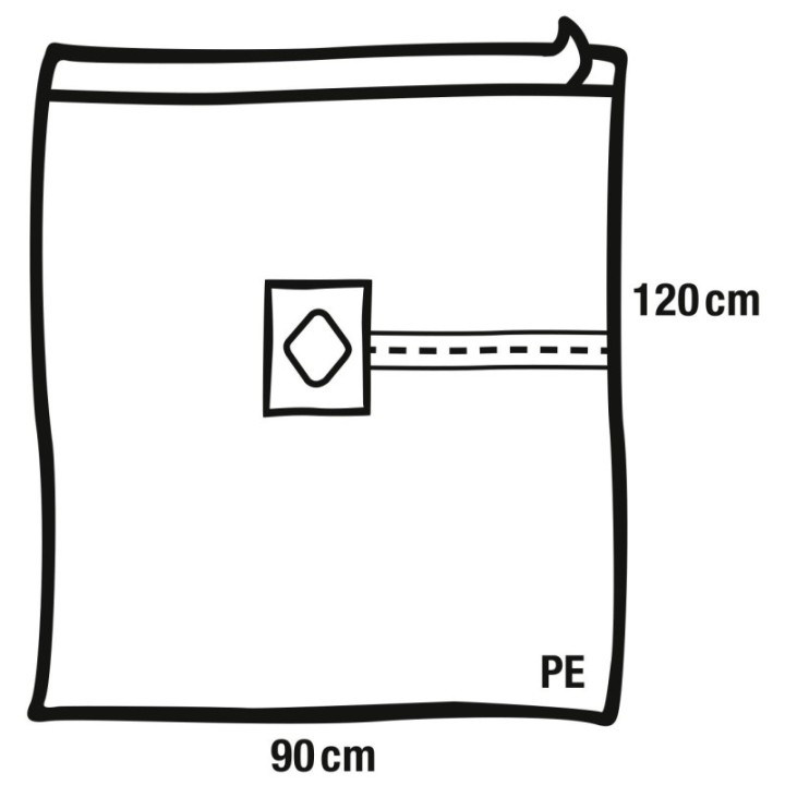 HARTMANN Foliodrape Epiduraltücher-/Anästhesietücher ung à 40 Stück