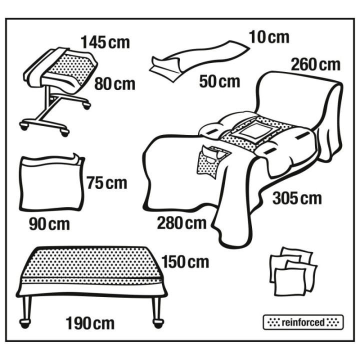 HARTMANN Foliodrape Protect Plus Abdominal-Perineal-Set II à 1 Packungen
