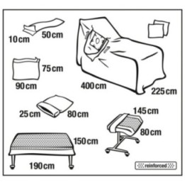 HARTMANN Foliodrape Protect Schulter-Arthroskopie-Set II ung à 4 Sets