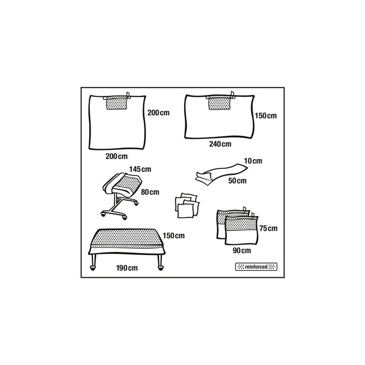 HARTMANN Foliodrape Protect Plus Universal-Set III à 1 Packungen