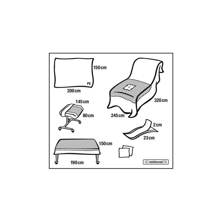 HARTMANN Foliodrape Protect Plus Hand-/Fuß-Set III ung à 6 Sets