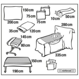 HARTMANN Foliodrape Protect Plus Hüft-Set V ung à 3 Sets