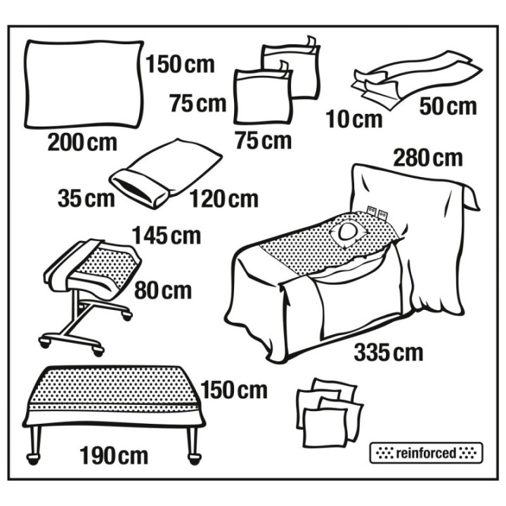 HARTMANN Foliodrape Protect Plus Hüft-Set V ung à 3 Sets