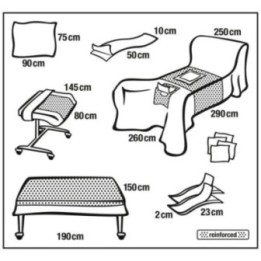 HARTMANN Foliodrape Protect Plus Abdominal-Perineal-Set VI ung à 5 Sets