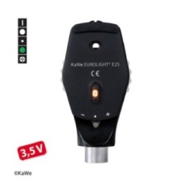 KaWe EUROLIGHT E25 35V schwarz Ophthalmoskop-Kopf