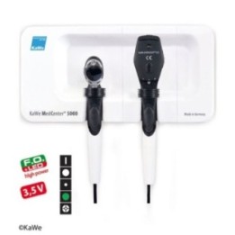 KaWe MedCenter 5000 35V F.O LED/E25 Set mit 2 Köpfen 2 Griffen