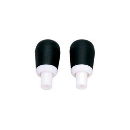KaWe Ohroliven Ø 55 mm drehbar schwarz 10 St.