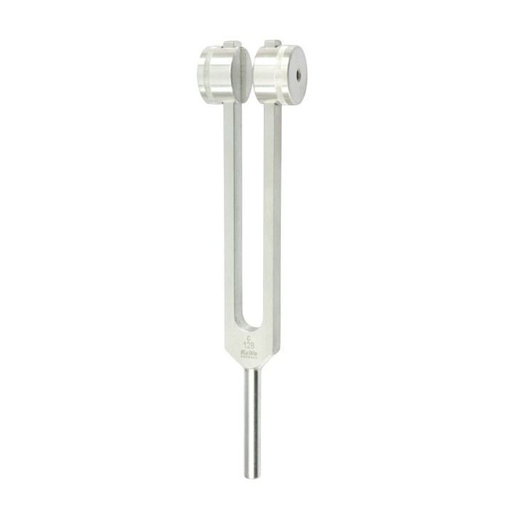 KaWe Aluminium-Stimmgabel mit Dämpfer c128 Hz