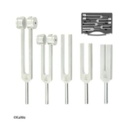 KaWe Stimmgabel-Set aus Aluminium 5 St.