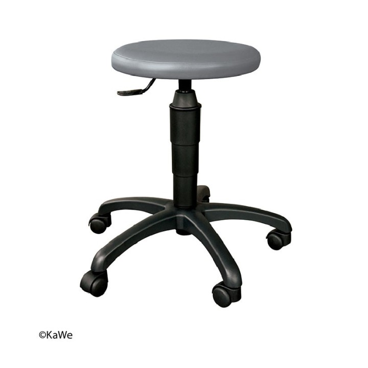 KaWe Drehhocker Classic, Sitzhöhe: 45 - 57 cm, grau