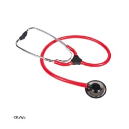 KaWe COLORSCOP Plano Stethoskop, rot